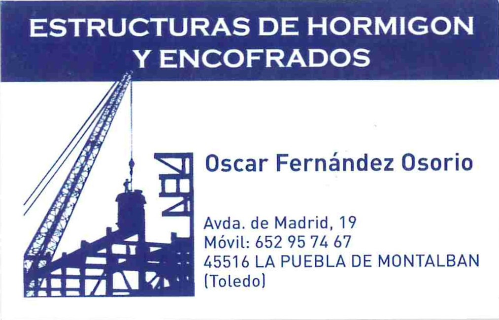 ENCOFRADOS OSCAR